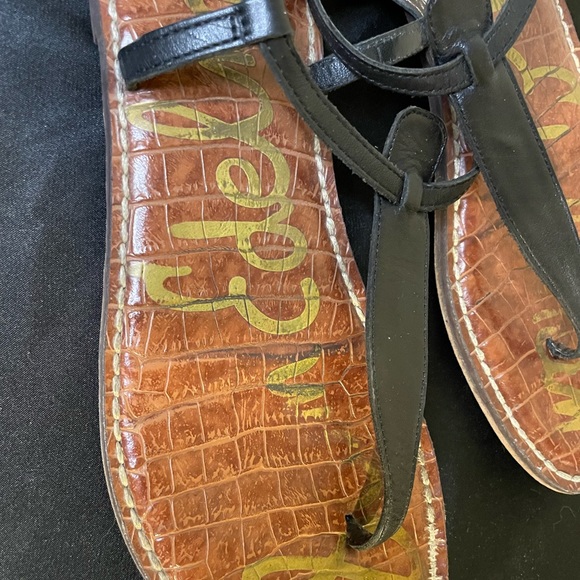 Sam Edelman GIGI Black Sandal 8M / 39 - Picture 2 of 4